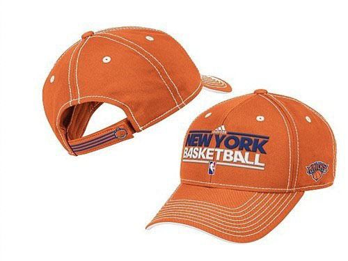 New York Knicks Orange Peaked Cap DF 0512